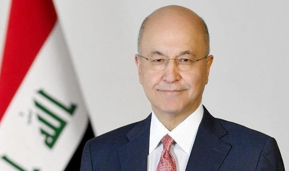 الرئيس العراقي يشيد بموقف الصدر لوقف أعمال العنف