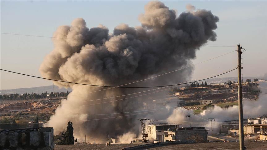 قصف سوري – روسي على ريف إدلب شمال غربي سوريا… والدفاع المدني يوثق 138 هجوماً