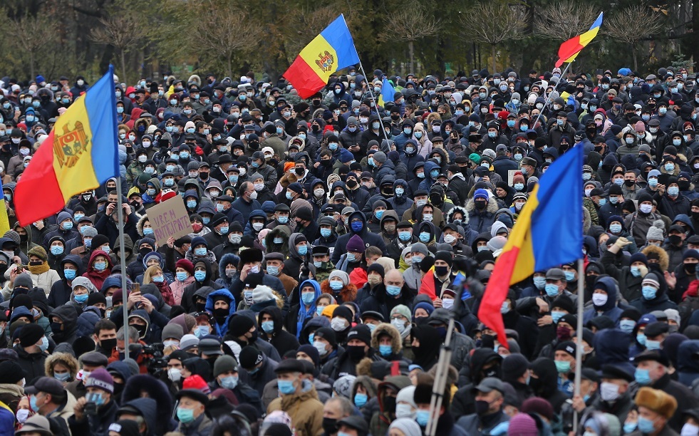 مولدوفا .. تظاهرات للمطالبة بتنحي الرئيس ومفاوضات مع روسيا