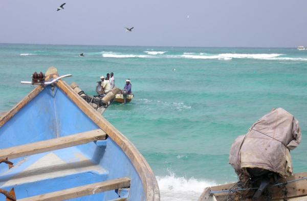 وفاة اثنين صيادين غرقا ونجاة ثالث قبالة سواحل مديرية الخوخة بالحديدة