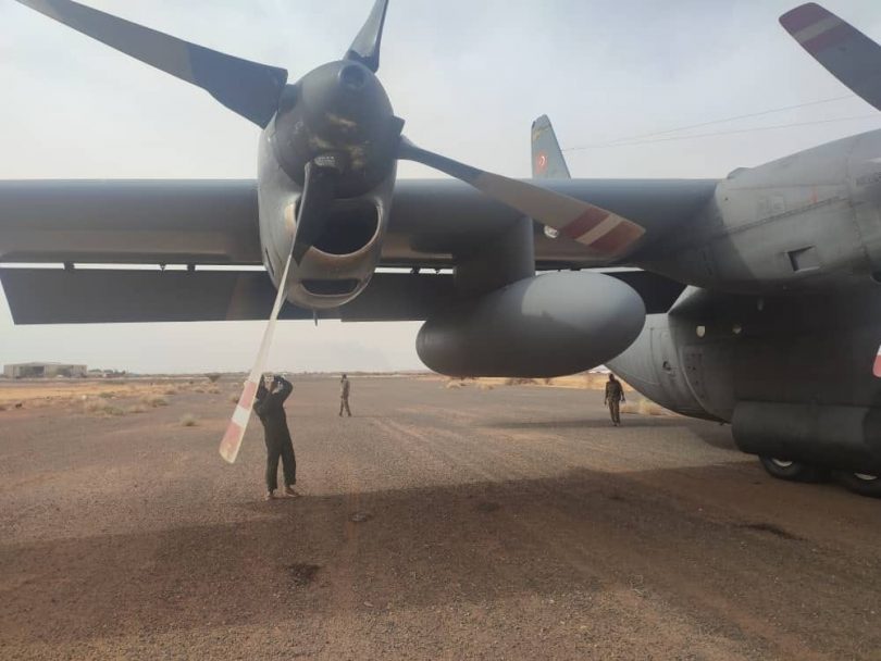 تعرض طائرة إجلاء تركية لإطلاق نار في السودان