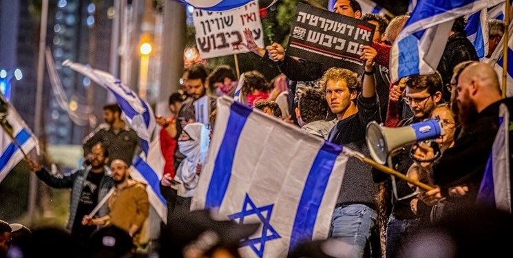 مظاهرات حاشدة ضد الإصلاح القضائي في إسرائيل