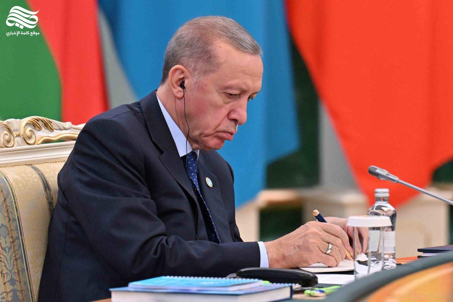 الرئيس التركي يعلن أنه سيقطع اتصالاته مع نتنياهو