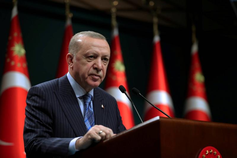 أردوغان يشدد على سعي تركيا إلى وقف إطلاق النار بصفة دائمة في غزة
