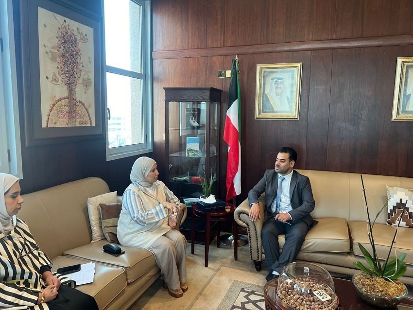رئيس الهيئة العامة للكتاب يبحث في الكويت تطوير قطاع المكتبات في اليمن