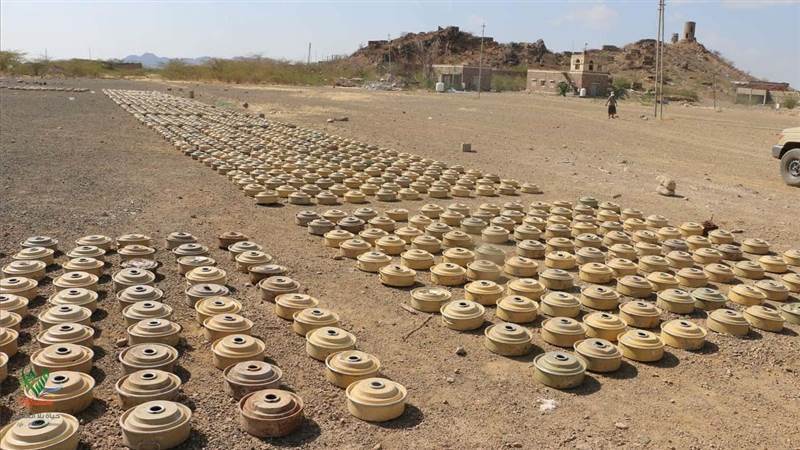 مقتل وإصابة 12 مدنياً جراء الألغام الحوثية منذ بداية العام الجاري