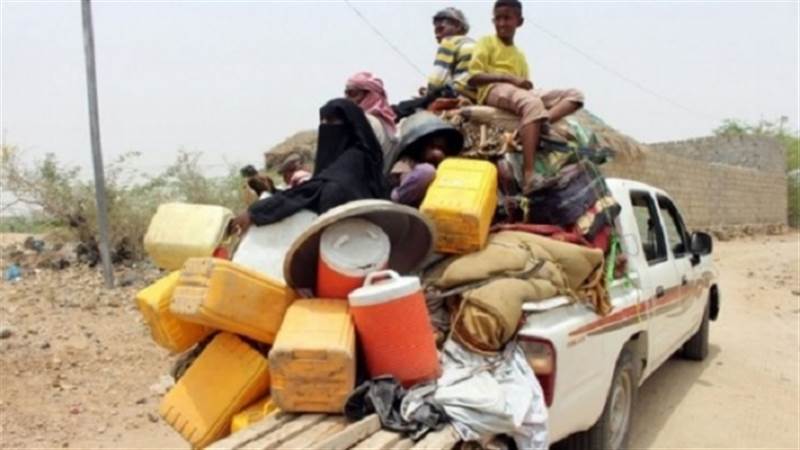 الهجرة الدولية تعلن نزوح 32 أسرة يمنية خلال الأسبوع الفائت 