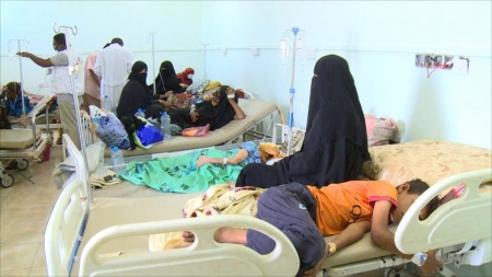 رصد 48 حالة اشتباه جديدة بوباء الكوليرا أغلبها في عدن 
