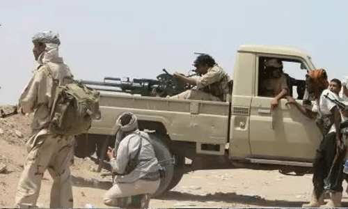 إصابة قيادي في ميليشيا الحوثي بنيران قوات الجيش في تعز