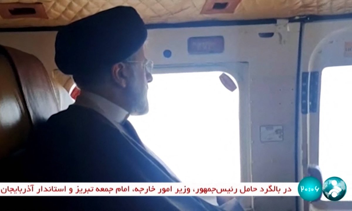 فقدان مروحية تقل الرئيس الإيراني ووزير خارجيته
