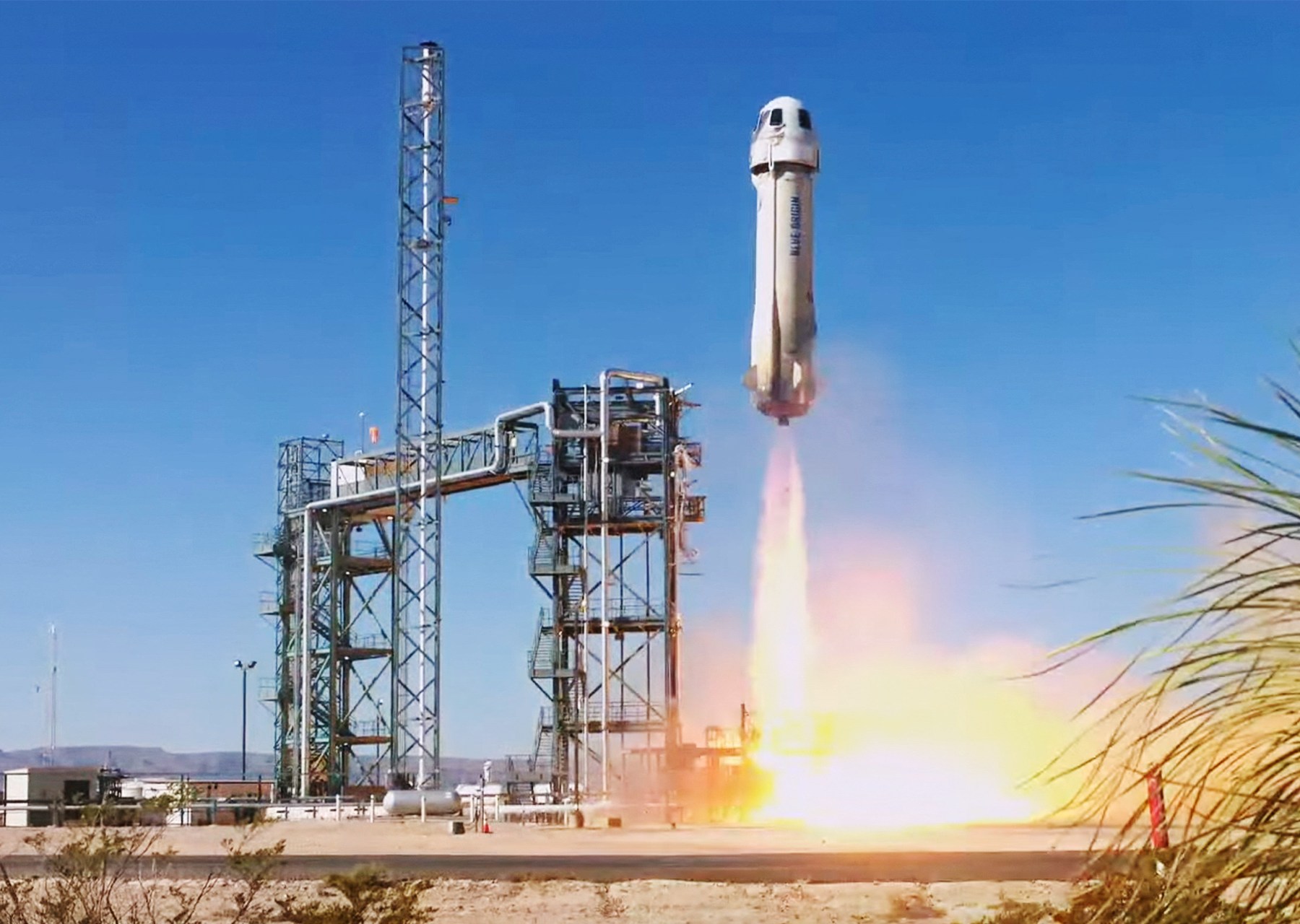 شركة بلو أوريغن تطلق أولى رحلاتها الفضائية المأهولة منذ 2022